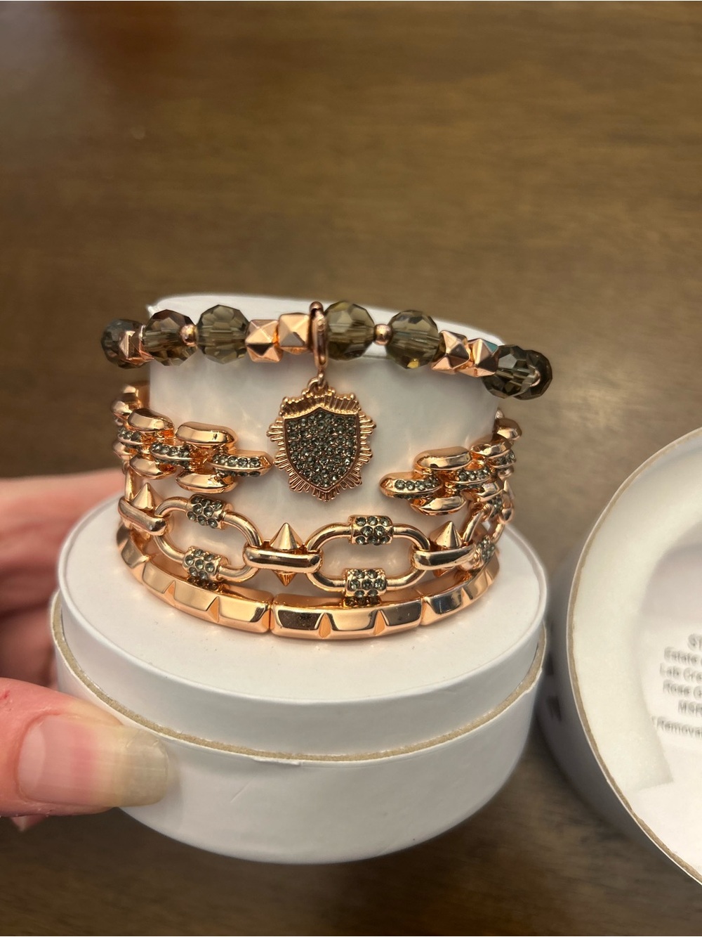 Bomb Party 2025 Summer Stack ST70620 Estate of Elegance on Rose Gold